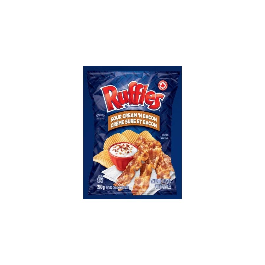 Ruffles Sour Cream 'n Bacon — product photo