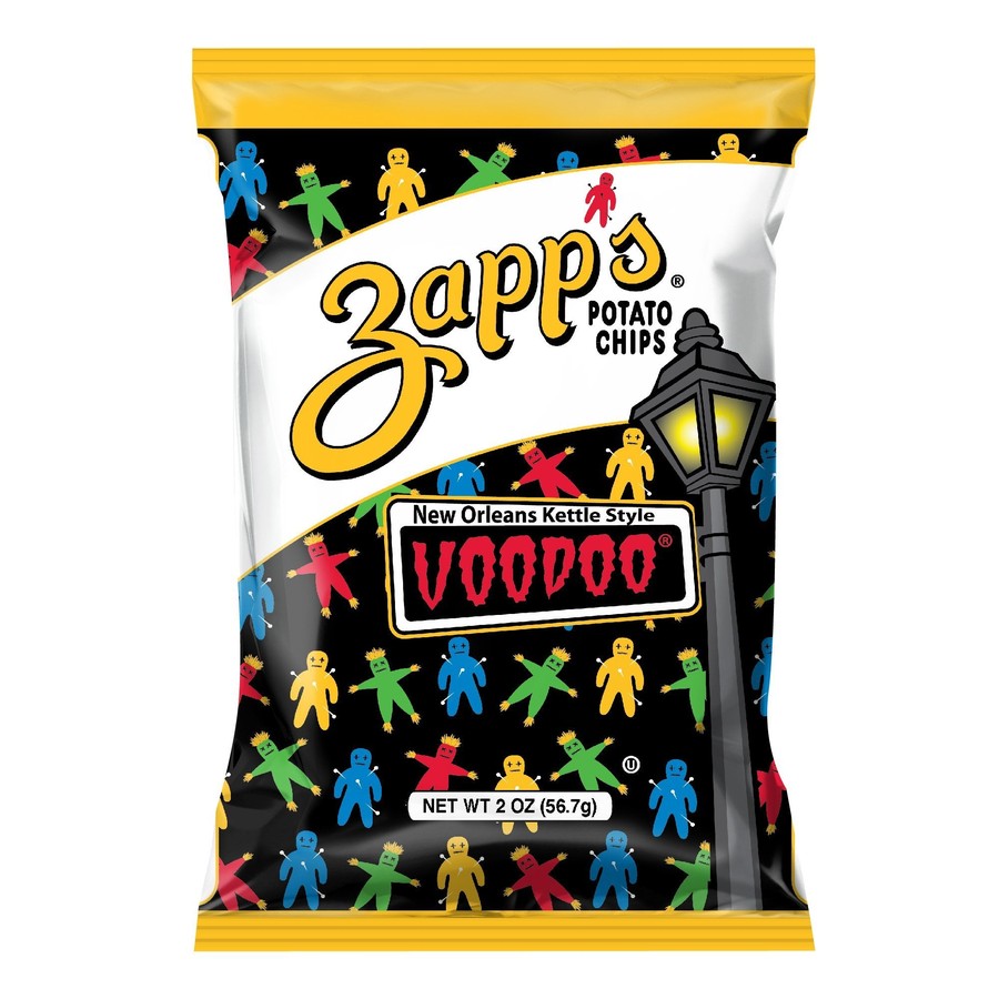 Zapp's New Orleans Kettle Style Voodoo Potato Chips — product photo